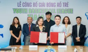 Công bố giải bóng rổ học sinh THPT Hà Nội