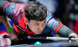 Cơ thủ Quốc Hoàng dừng bước sớm ở Hanoi Open